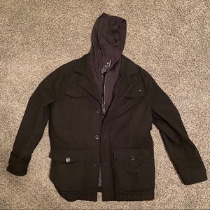 Men’s winter pea coat